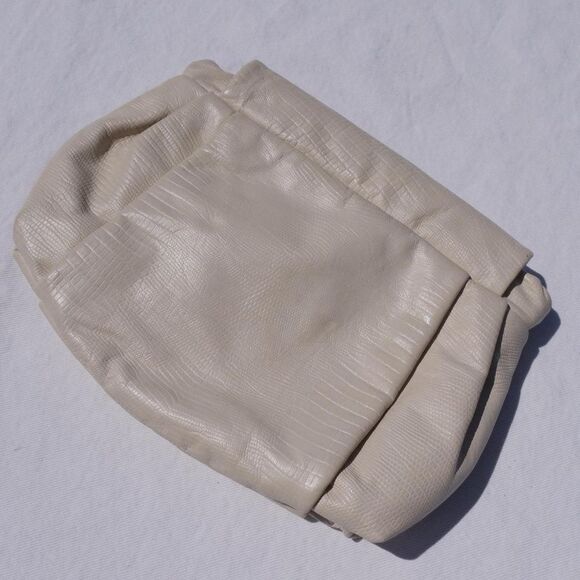 1980’s Patricia Smith Moon tan‎ leather clutch/shoulder bag - Picture 5 of 8